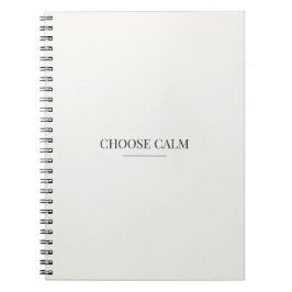 Kies voor een rustig notitieboek – Minimalistische