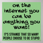 Kies voor een stuitend Poster (Voorkant)