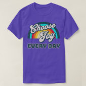 Kies voor elke dag t-shirt (Design voorkant)
