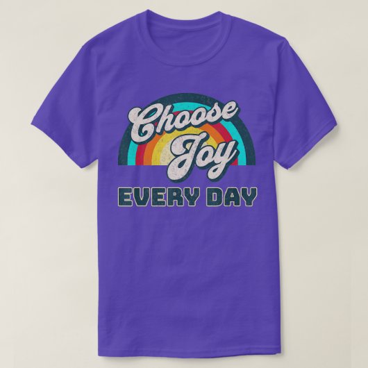 Kies voor elke dag t-shirt (Design voorkant)