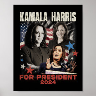 Kies voor Freedom Kamala Harris 1 Poster