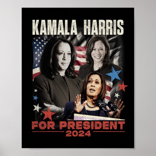Kies voor Freedom Kamala Harris 1 Poster (Voorkant)