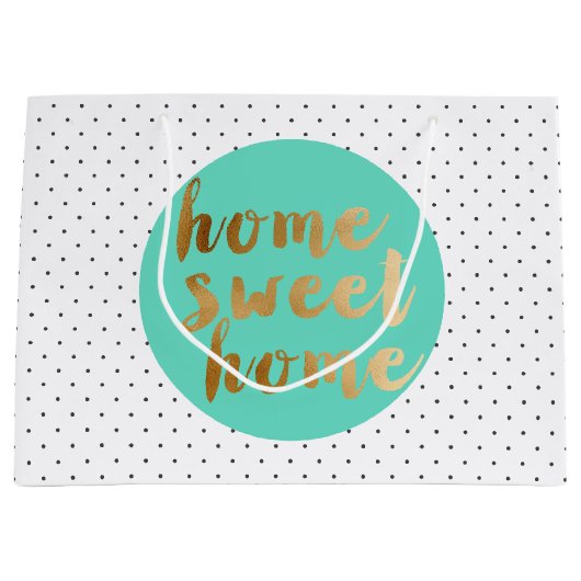 Kies voor gouden homepage Startpuntpatroon Groot Cadeauzakje (Voorkant)