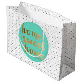 Kies voor gouden homepage Startpuntpatroon Groot Cadeauzakje (Achterkant Gekanteld)