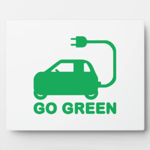 Kies voor groene ~ Drive Electric Cars Fotoplaat