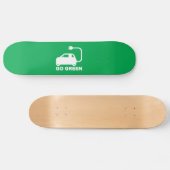 Kies voor groene ~ Drive Electric Cars Skateboard (Horizontaal)