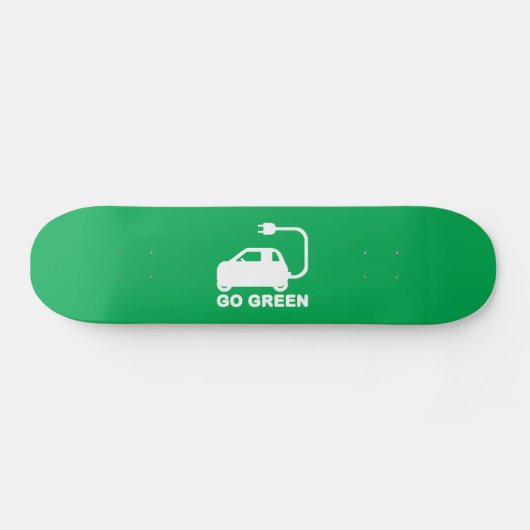 Kies voor groene ~ Drive Electric Cars Skateboard (Horizontaal)