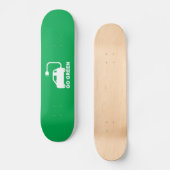 Kies voor groene ~ Drive Electric Cars Skateboard (Voorkant)