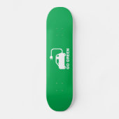 Kies voor groene ~ Drive Electric Cars Skateboard (Voorkant)
