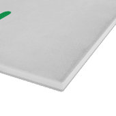 Kies voor groene ~ Drive Electric Cars Snijplank (Hoek)