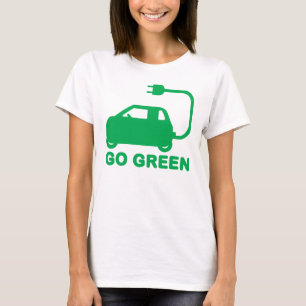 Kies voor groene ~ Drive Electric Cars T-shirt
