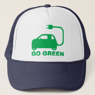 Kies voor groene ~ Drive Electric Cars Trucker Pet