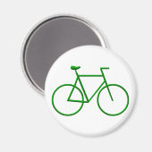Kies voor groene fiets magneet (Voorkant / Achterkant)