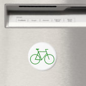 Kies voor groene fiets magneet (Insitu (Vaatwasser))
