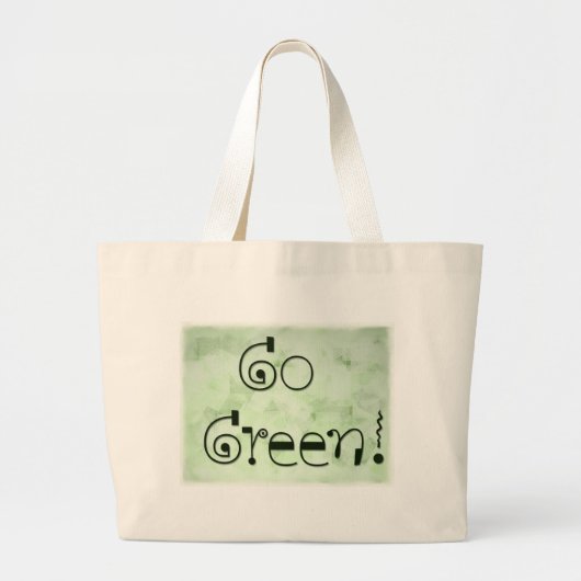 Kies voor groene tas - show uw ware kleuren (Voorkant)