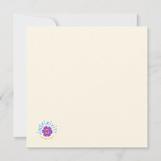 Kies voor Happy Colourful Fun Cheerful Inspirivity (Achterkant)