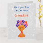 Kies voor het grootmaontwerp kaart (Gele Bloem)