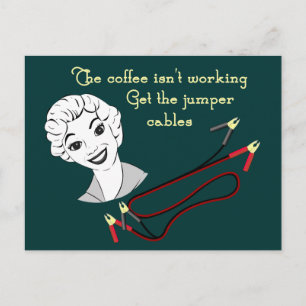Kies voor het Jumper Cables Briefkaart