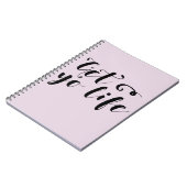 Kies voor je levensstandaard notitieboek (Linkerzijde)