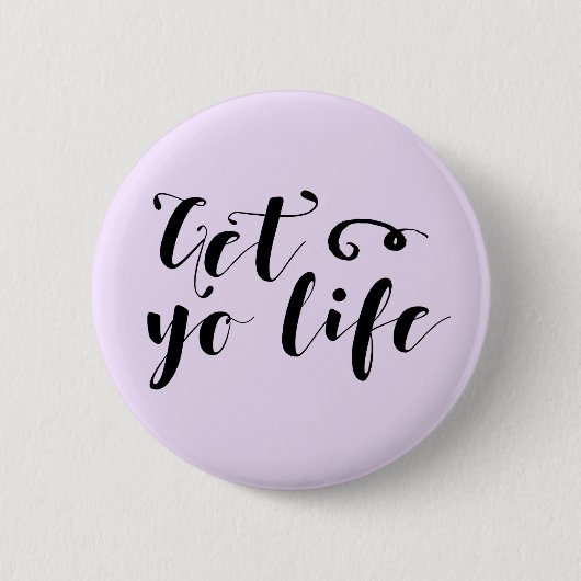 Kies voor je levensstandaard ronde button 5,7 cm (Voorkant)