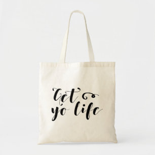 Kies voor je levensstandaard tote bag