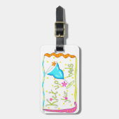 Kies voor je witte Bagagelabel (Voorkant verticaal)