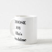 Kies voor Joy Inspirerend Mok (Voorkant links)
