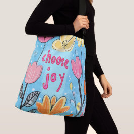 Kies voor Joy Kleurrijke Bloemenkunst Crossbody Tas