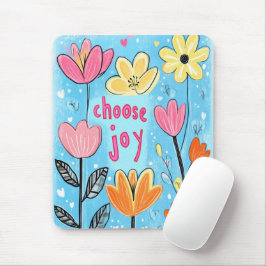 Kies voor Joy Kleurrijke Bloemenkunst Muismat