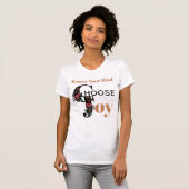 Kies voor Joy long-sleeved T-Shirt (Voorkant volledig)