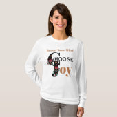 Kies voor Joy long-sleeved T-Shirt (Voorkant volledig)