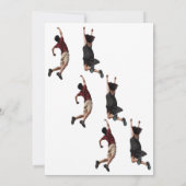 "Kies voor Joy Modern Invitation – Positive Party, Kaart (Achterkant)