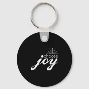 Kies voor Joy Motivatie en Inspirerend Sleutelhanger