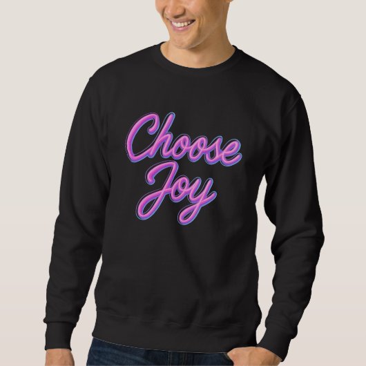 Kies voor Joy Neon Lights Design Trui (Voorkant)