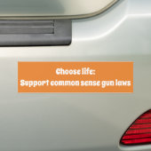 Kies voor levensbumpersticker bumpersticker (Op auto)