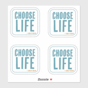 Kies voor Life Deuteronomie 30:19 Pro-Life Sticker