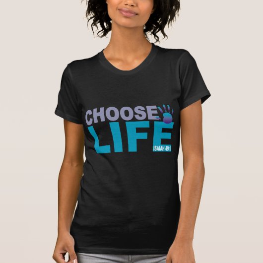 Kies voor Life Isaiah 49:1 T-shirt (Voorkant)