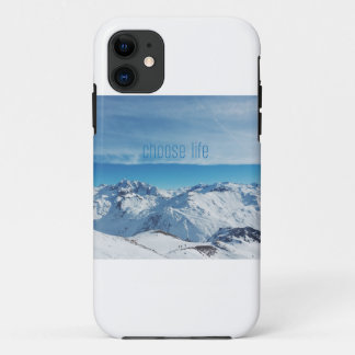 Kies voor Life Snow & Zee Photography Art iPhone C iPhone 11 Hoesje