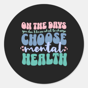 Kies voor Mental Health Sticker