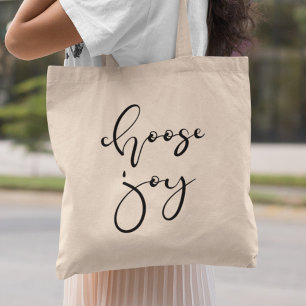 Kies voor plezier tote bag