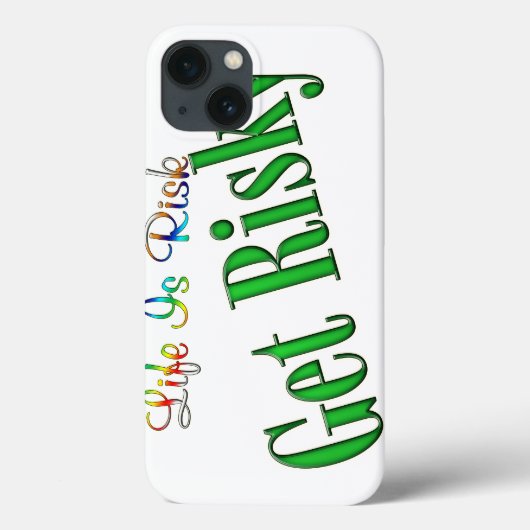 Kies voor Risky Case-Mate iPhone Case (Achterkant)