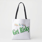 Kies voor Risky Tote Bag (Voorkant)