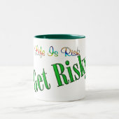 Kies voor Risky Tweekleurige Koffiemok (Center)