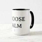 Kies voor Rust – Minimalistische koffiemok | Esthe Mok (Voorkant rechts)