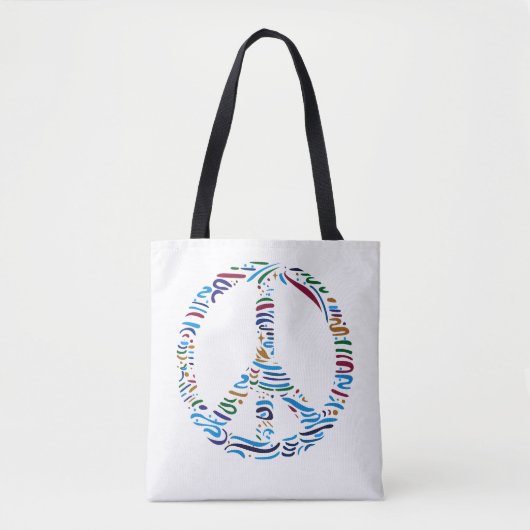 Kies voor rust tote bag (Voorkant)