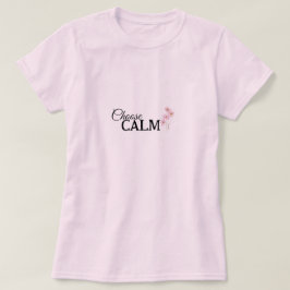 Kies voor Rustige Bloemige Mindfulness en Welzijn T-shirt