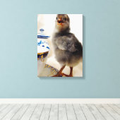 Kies voor Teacup Canvas Afdruk (Insitu (Houten vloer))
