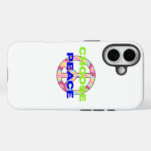 Kies voor Vrede Minimaal Typography Phone Hoesje (Achterkant (horizontaal))