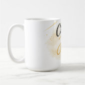 Kies voor vreugde inspirerende cadeau mok (Links)