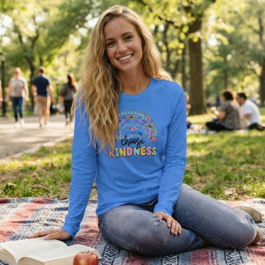 Kies voor vriendelijkheid Tri-Blend shirt